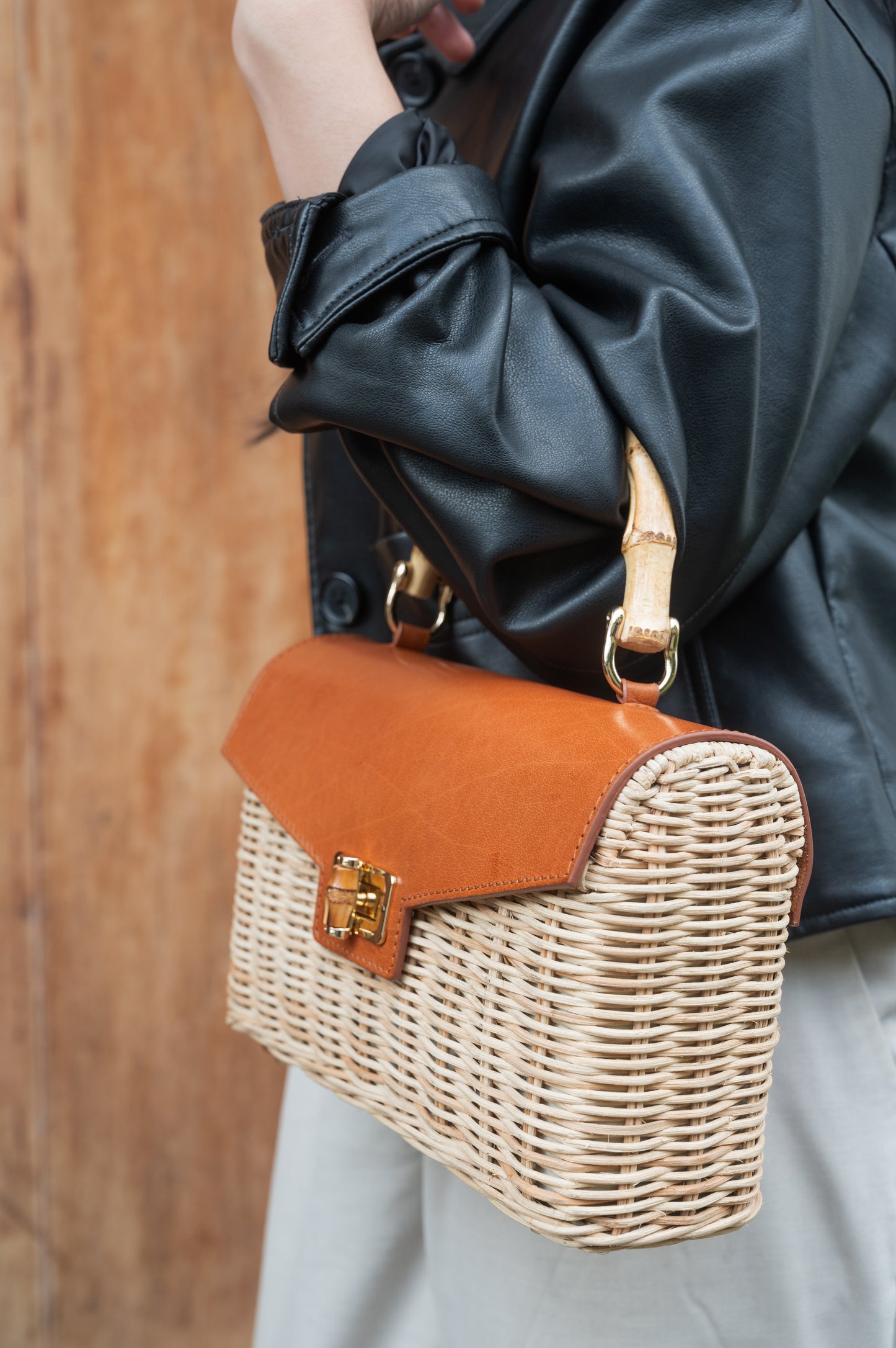 Grace Wicker Satchel