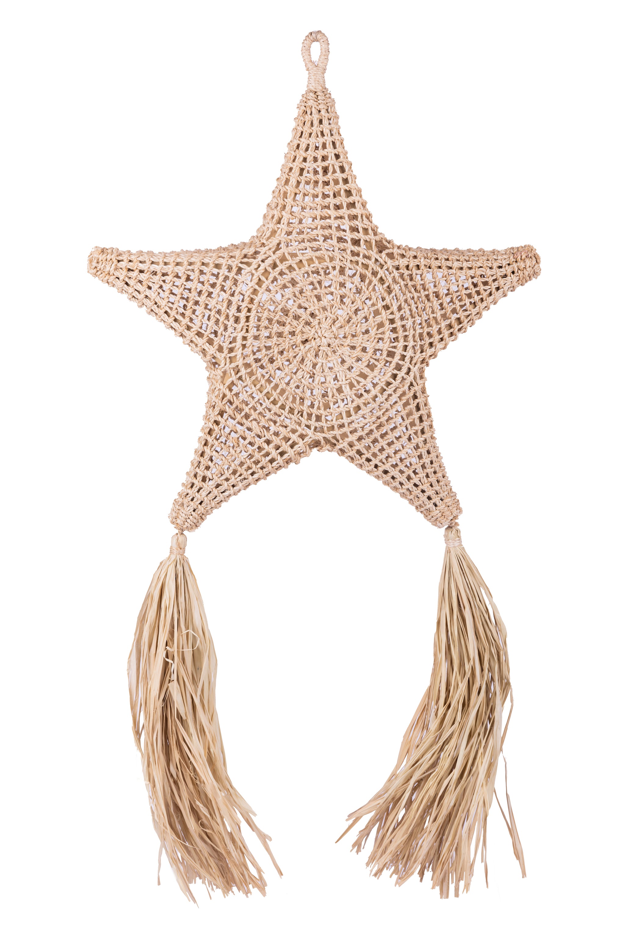 Handcrafted Noelle Medium Open Weave Parol, a Filipino Christmas lantern made from natural materials. Ideal for indoor and outdoor decoration, creating a warm, inviting glow for festive celebrations.