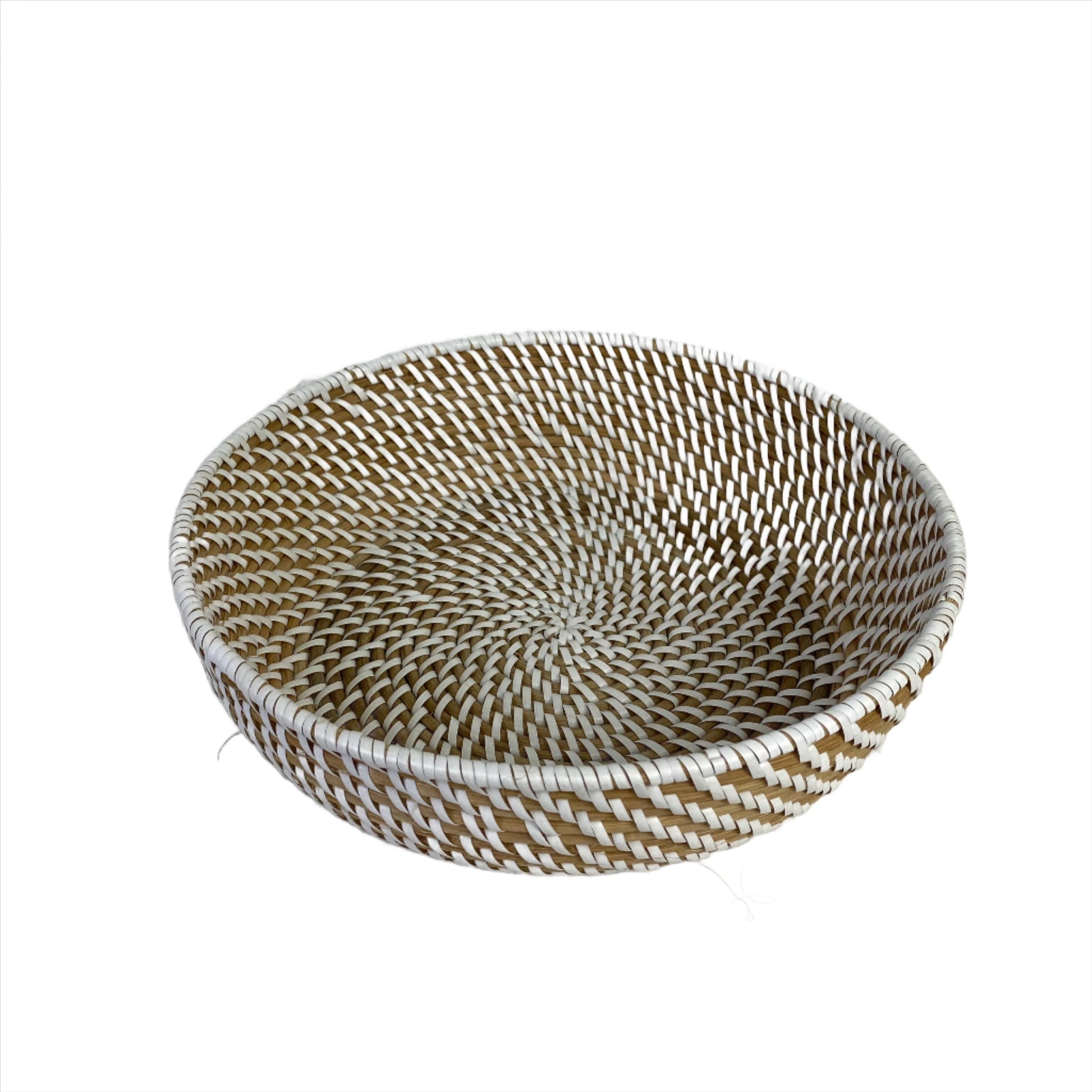 Alice Round Bread Basket - handwoven, eco-friendly basket for fruit display, gift presentation, or craft storage, adding sustainable elegance to home decor.