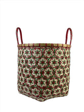 Load image into Gallery viewer, Faustina Festive Star Laundry Hamper
