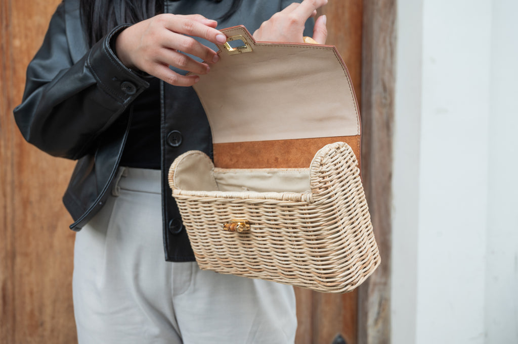 Grace Wicker Satchel