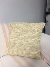 Load image into Gallery viewer, April Crocheted Raffia Floor Pillow Case 20 x 20&quot;
