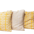 Dani Inabel Pillowcases, crafted from traditional handwoven Abel Iloco fabric from the Philippines, featuring intricate geometric patterns inspired by nature, like stars, rivers, flowers, and fruits. This culturally significant pillowcase, woven on a pedal loom by skilled Ilocano artisans, adds heritage and elegance to any living space. Perfect for contemporary homes, it honors the rich storytelling tradition of the Ilocos region. Spot clean to preserve its handcrafted beauty, avoiding excessive moisture.