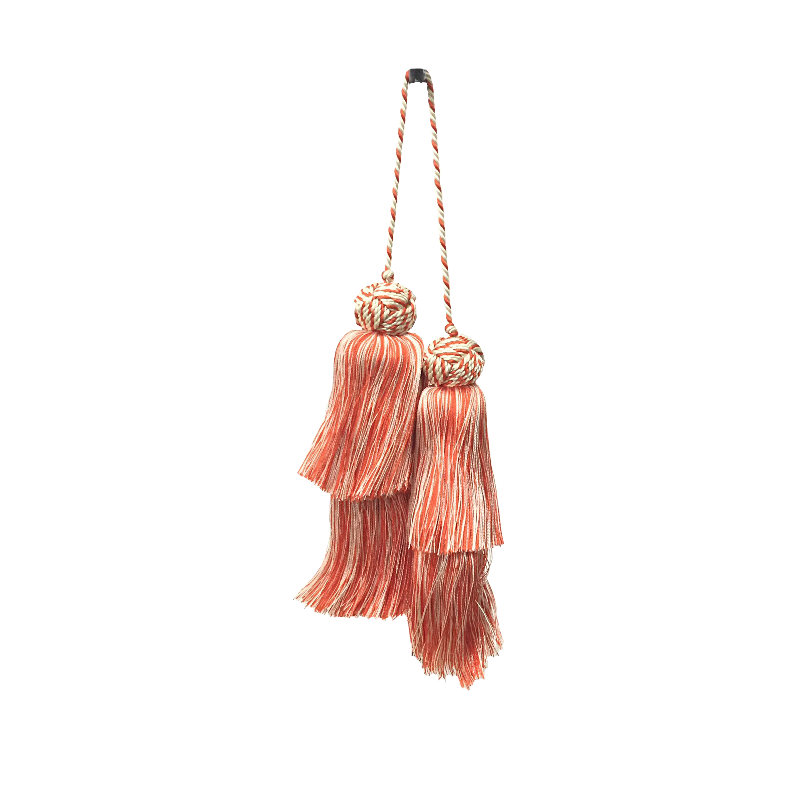 Create beautiful DIY projects with our Double Tassels in apricot colors. Ideal for all craft lovers.