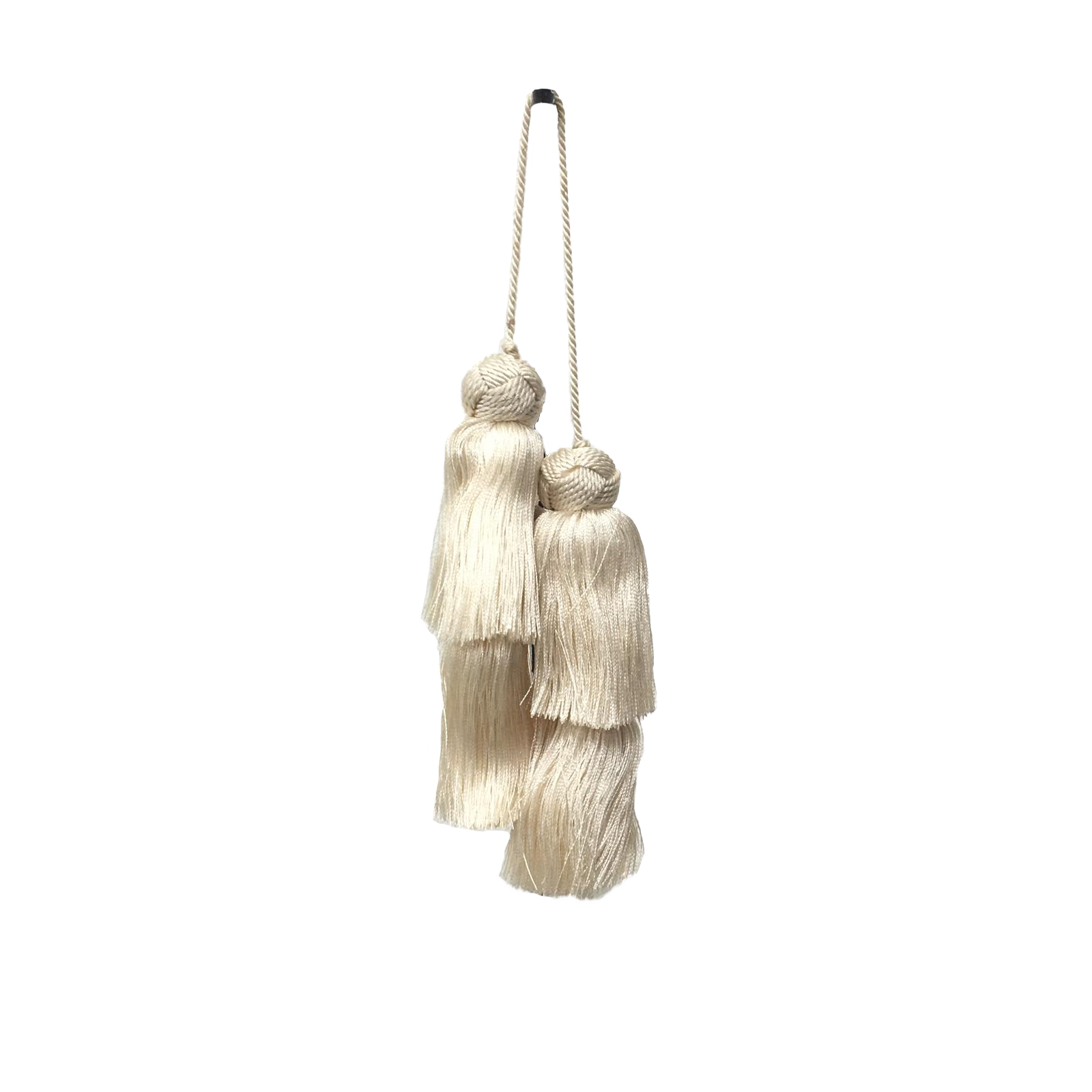 Create beautiful DIY projects with our Double Tassels in Cream colors. Ideal for all craft lovers.