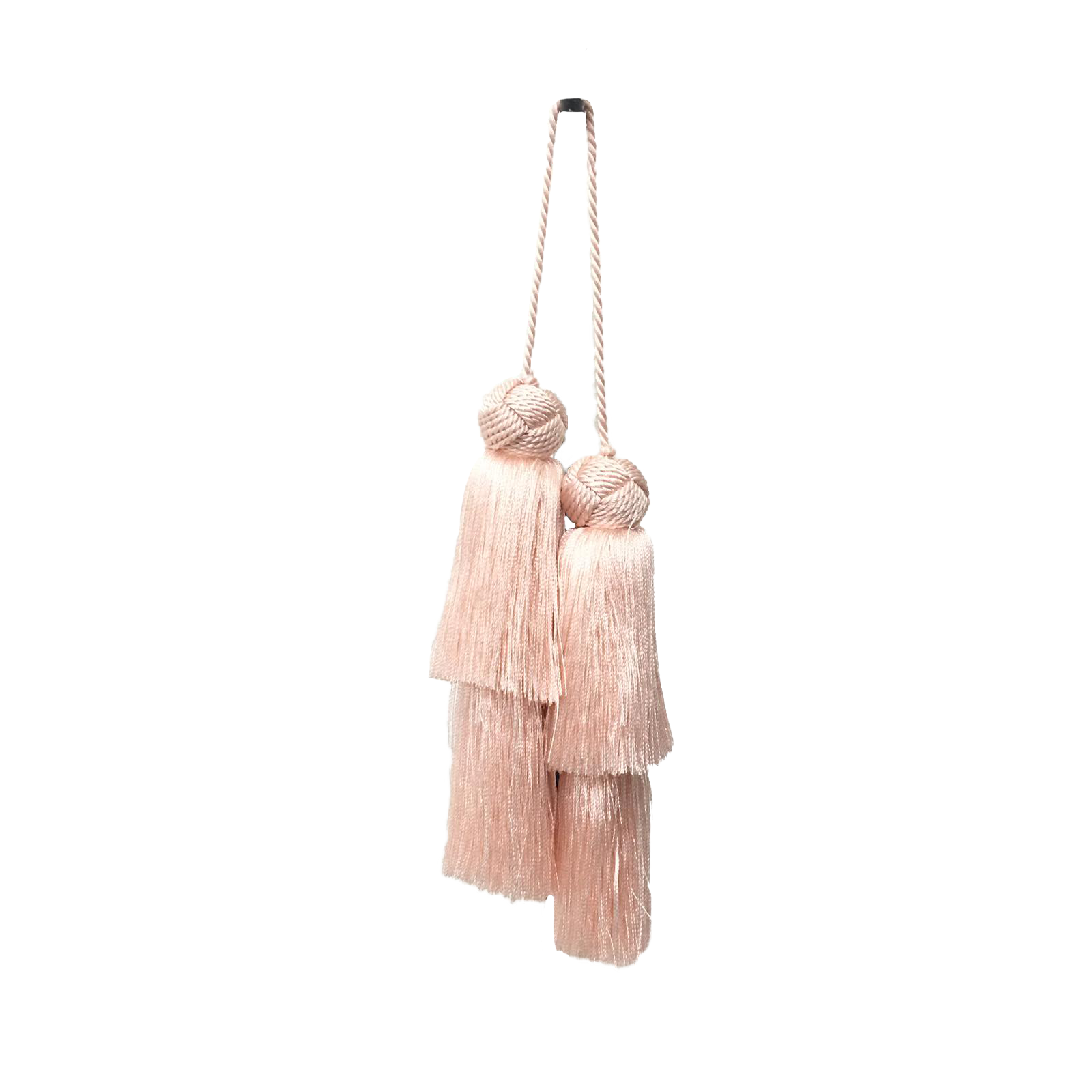 Create beautiful DIY projects with our Double Tassels in Light Pink colors. Ideal for all craft lovers.