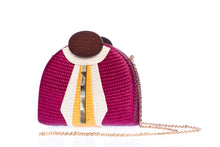 Load image into Gallery viewer, Gatsby Raspberry Evening clutch
