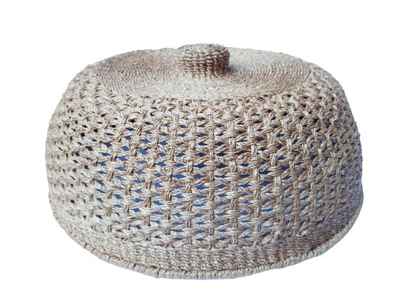 Elegant Noelle Natural Bleach Woven Food Cover crafted from natural materials, designed to keep food fresh and protected while adding a touch of eco-friendly elegance to dining tables and outdoor gatherings.