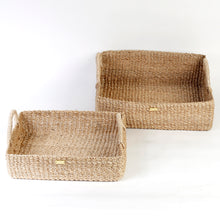 Load image into Gallery viewer, Stephanie Woven Trays Set of 2
