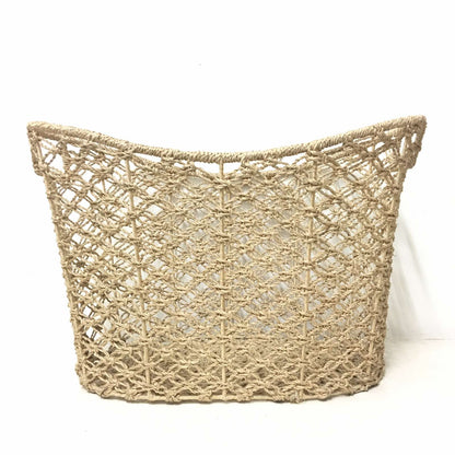 Organize your home sustainably with Regina Abaca Crib Hamper, handcrafted from 100% abaca. These eco-friendly, multi-purpose storage solutions add rustic charm while keeping your space neat and clutter-free.
